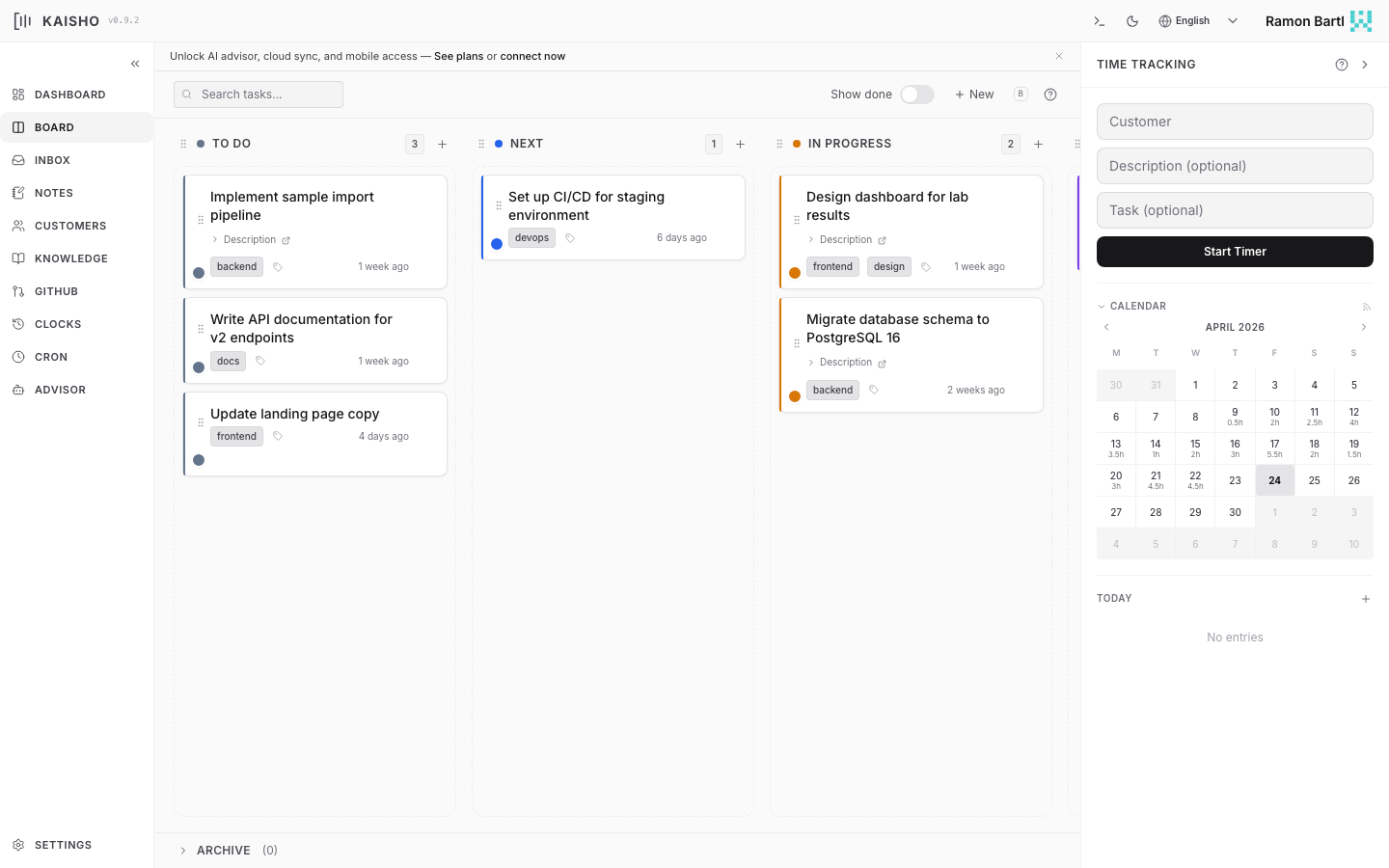 Kanban Board