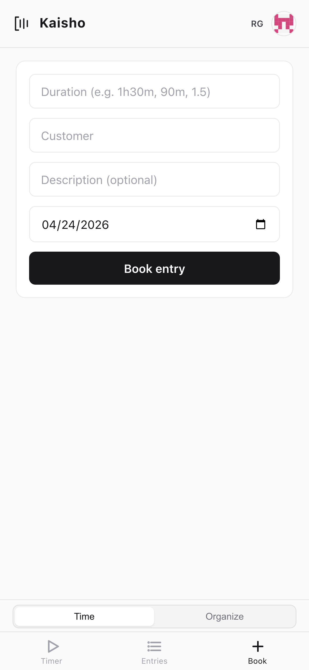 PWA Quick Book